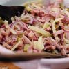 Sausage salad with Pumpkinseedoil from Styria – Bavarian, Swiss or Austrian?