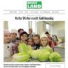 Kalter Winter macht Kohl knackig - Küche: Chinakohl mit Steirisches Kernöl