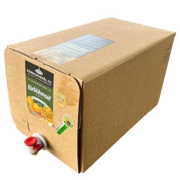 Steirisches Kürbiskernöl g.g.A. | Bag-in-Box 10 Liter in Costa Rica